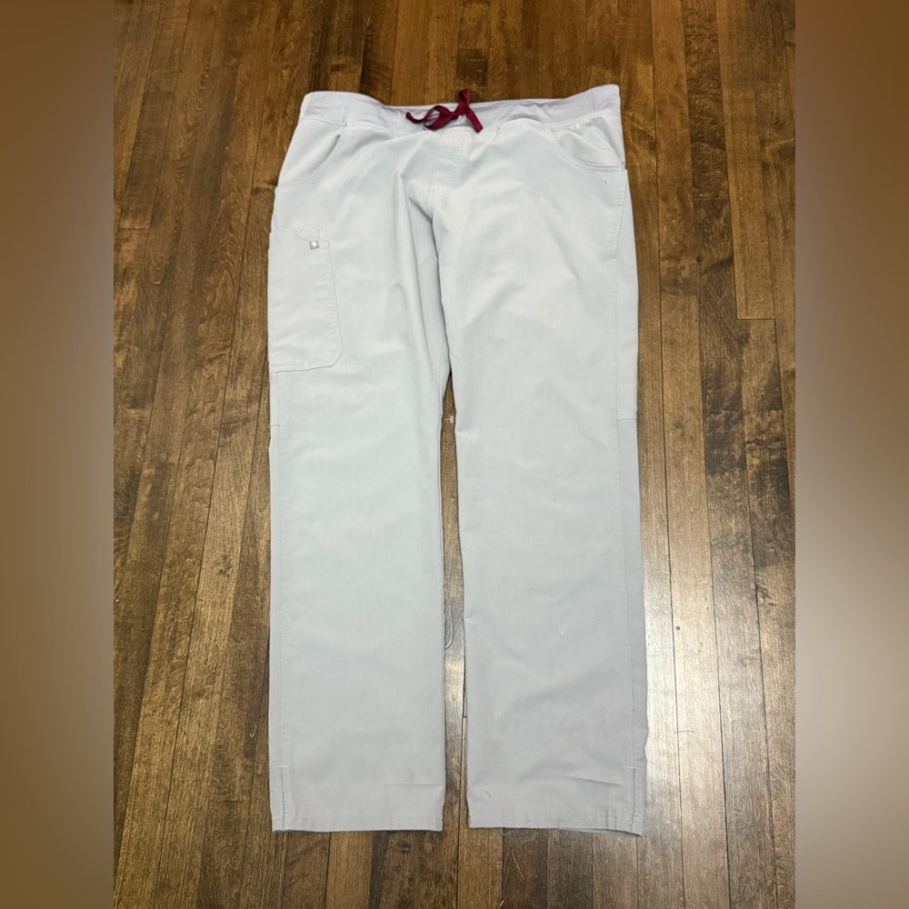 Figs Technical Collection Scrub Bottom XL-Tall- Light Gray